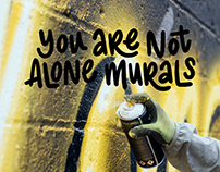 You Are Not Alone Murals branding