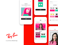 RayBan - E-commerce Mobile App