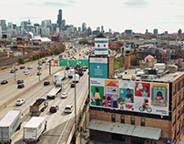 Chicago Youth Centers Mural 2021 / Wintrust Building