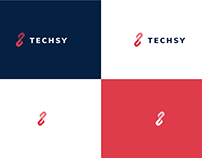 Techsy.io brandind & business cards (CrewNew reseller)