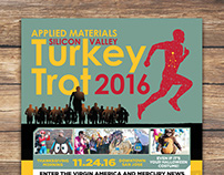 Poster design: 2016 Turkey Trot