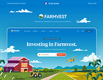 Farmvest Landing Page