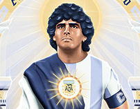 Tribute to Maradona