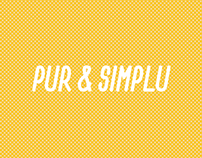 Pur&Simplu juice and jams branding