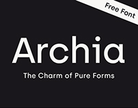 Archia typeface