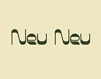 Neu Neu - A display font