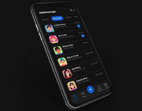 MyMessenger - Mobile Chat App Concept Design