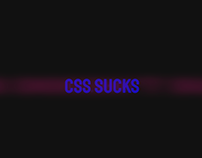 CSS Sucks Animation