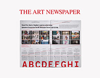 The Art Newspaper Redesign Concept