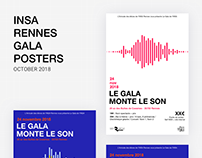 INSA Gala posters