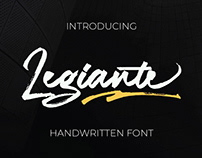 Free Legiante Handwritten Font