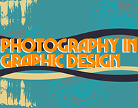 Photography in graphic design poster