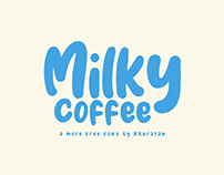Milky Coffee free font for commercial use