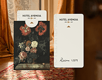 Hotel Anemoia - Vintage luxury hotel branding