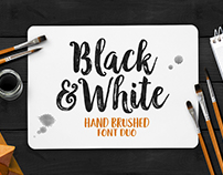 Black & White Font Duo