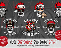Cool Christmas SVG Bundle for Crafters