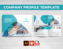 Company Profile Brochure Design Template- Annual report