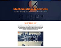 One page website design for STECH