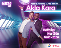 Total - Metro FM - Akla Kara Program Sponsorship