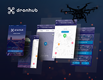Dronhub. Application and website.