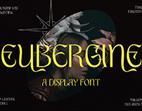 Eubergine Display Font