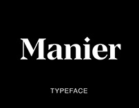 Manier Typeface