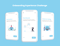 Onboarding Experience Challenge Mobile App UIUX