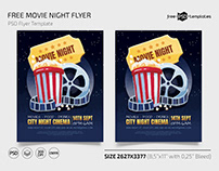 Free Movie Night Flyer