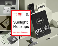 Sunlight Branding Mockups