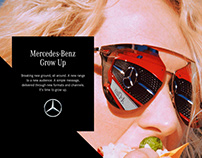 Mercedes-Benz Grow Up Australia Digital Campaign