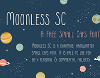 Moonless SC - Free Handmade Font