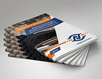 Information brochure for manufacturing company