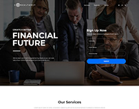Financial Future Website UI