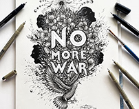 NO MORE WAR - Illustration