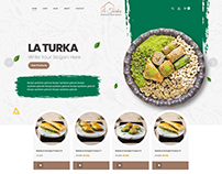 La Turka Baklava Web Design