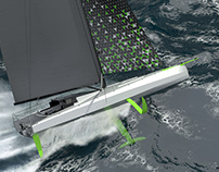 IMOCA 60 yacht concept design