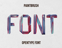 Paintbrush Font