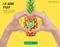 La Dona Fruit Website