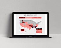 Interactive Election Map Development
