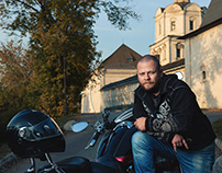"Moscow bikers" photo project
