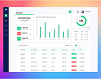Courier Platform-Finance Dashboard Design