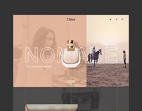 Nomade Chloé - Website Concept