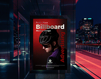 Free Advertising Billboard Mockup