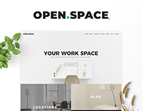 Open.Space - Co-Working (Landing Page)