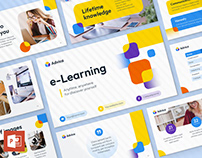 E-Learning PowerPoint Presentation Template