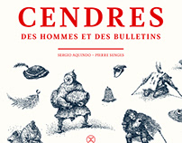 CENDRES DES HOMMES: illustrated book.