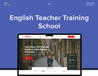 Website for an English Teacher Training School