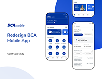 BCA Mobile App - Redesign (Mobile Banking App)
