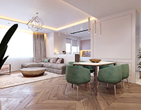 Living room interior design | Kiev