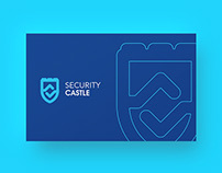 security castle logo concept